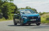 Peugeot E 3008 review 2024 24 action